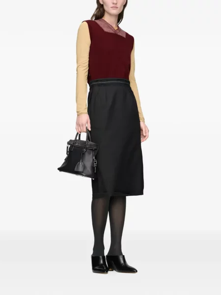 Fustă midi Maison Margiela alb