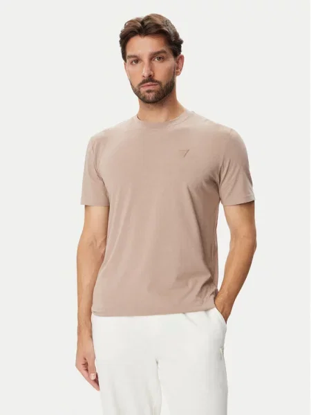 Guess T-Shirt beżowy