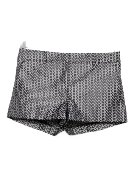 Pantaloni scurți Michael Kors din jacard negru