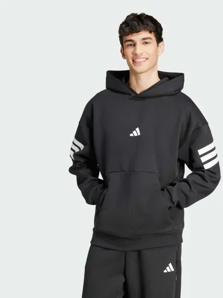 Худі adidas 3 Stripes чорний