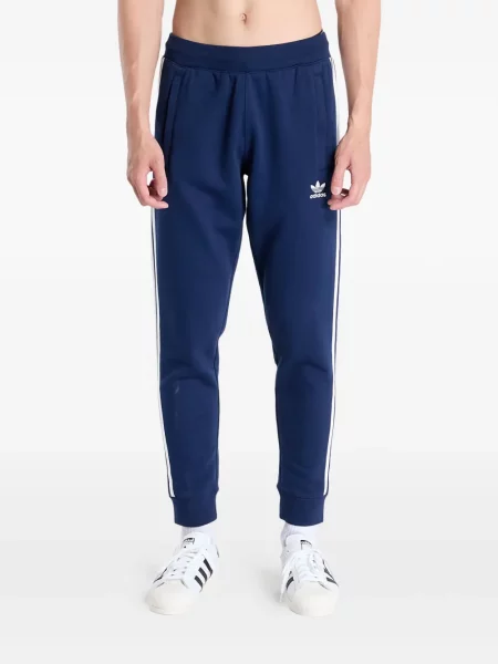 Top sport Adidas cu dungi de catifea cord tenis albastru