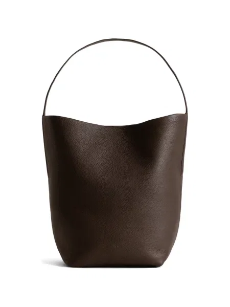 Geantă shopper Yu Mei din piele maro