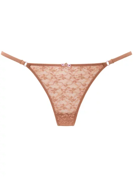 VIVANCE by LASCANA Tanga mokka maro
