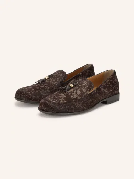 Tod's Mokasíny Gomma tmavě hnědá béžová