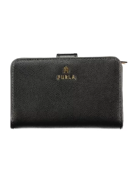 Portfel Furla skórzany czarny