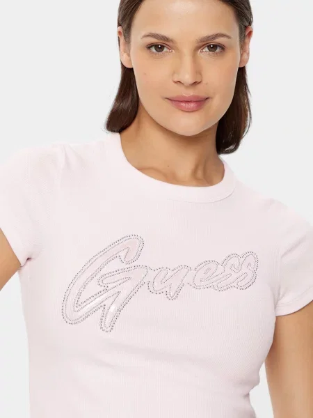 Футболка Guess рожева