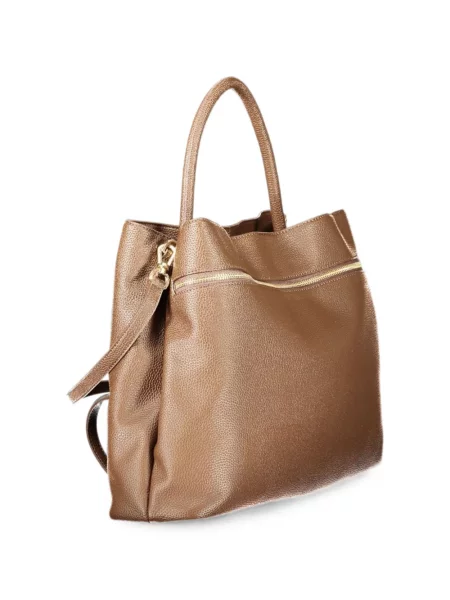 Geantă shopper Twinset maro