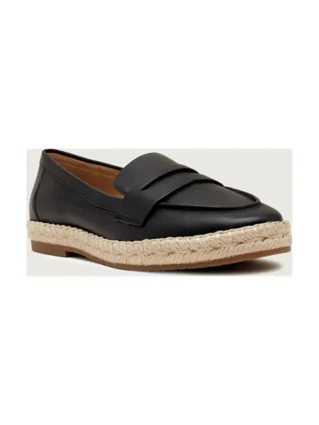 Michael Kors De piele espadrile Lennon negru