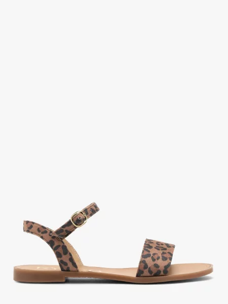 Сандалії RYLKO штучна шкіра коричневий