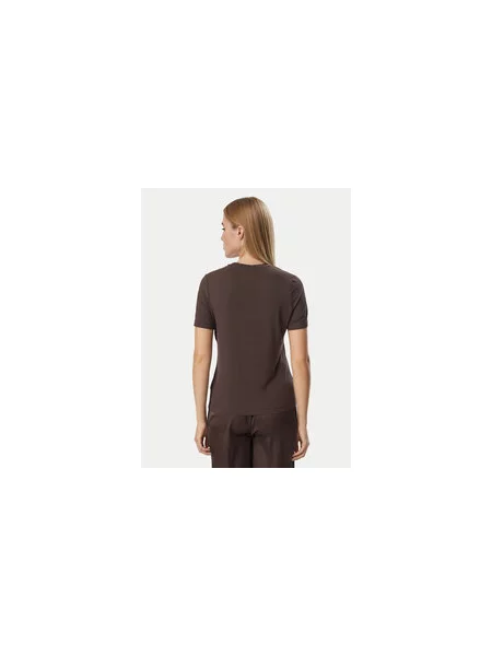 Guess T-shirt Regular Fit smeđa
