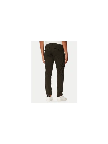 G-Star Raw Kargo hlače Rovic Temno Tapered Fit siva