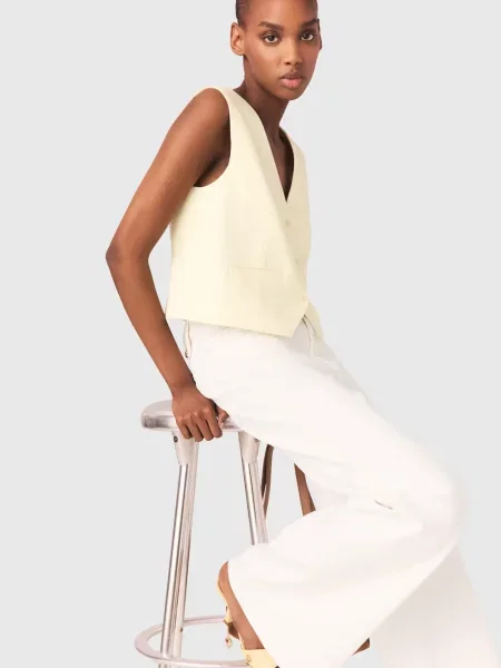 Жилет Maje жовтий