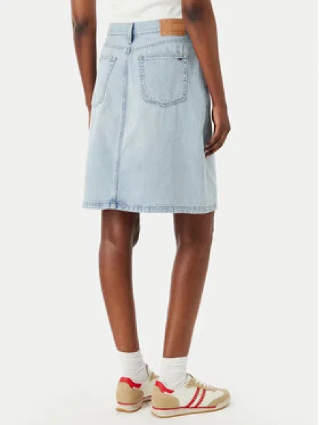 Džínová sukně Tommy Jeans modré