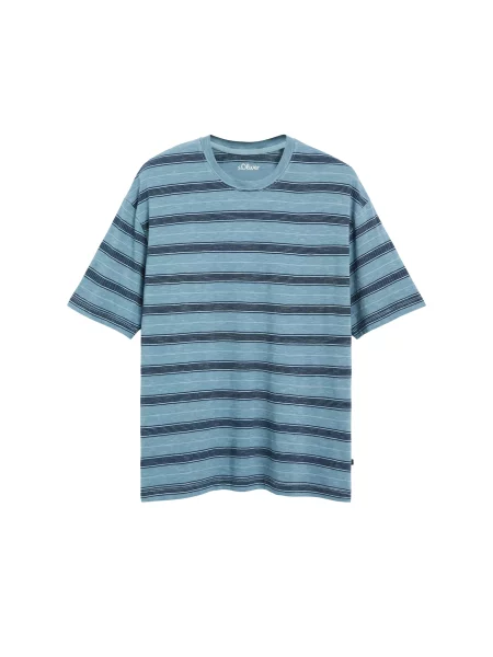 S.Oliver Tricou pastel / deschis / închis albastru
