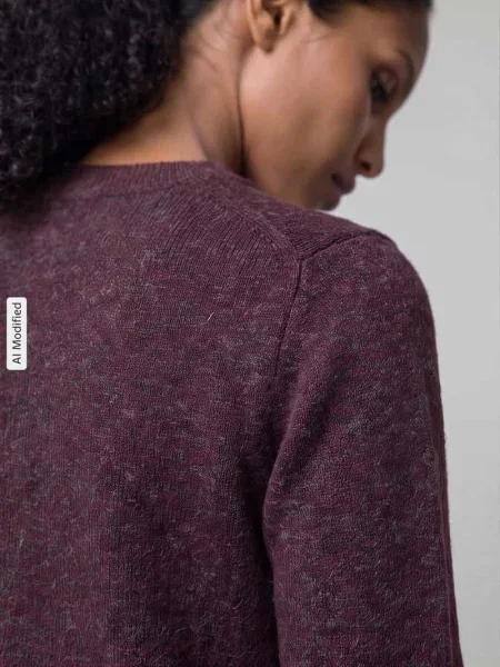 Sweter o kroju regular fit z okrągłym dekoltem model DOFFY' Vero Moda