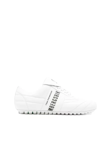 Sneakersy Bikkembergs skórzane piłkarskie białe