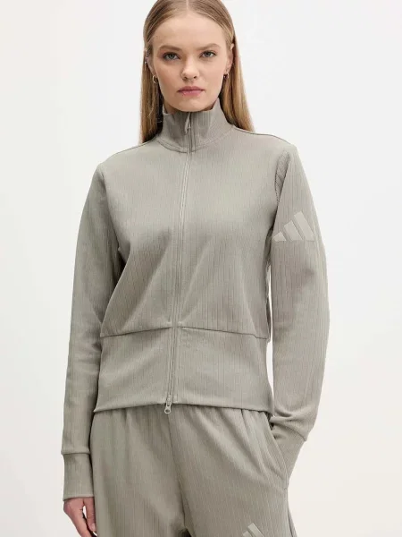 Adidas bluza All Szn Winterized gładka zielony