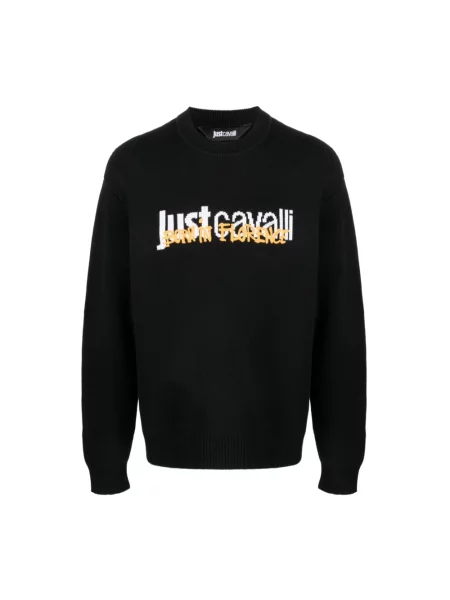 Sweter Just Cavalli czarny