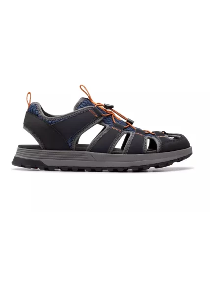 Sandały Clarks niebieskie