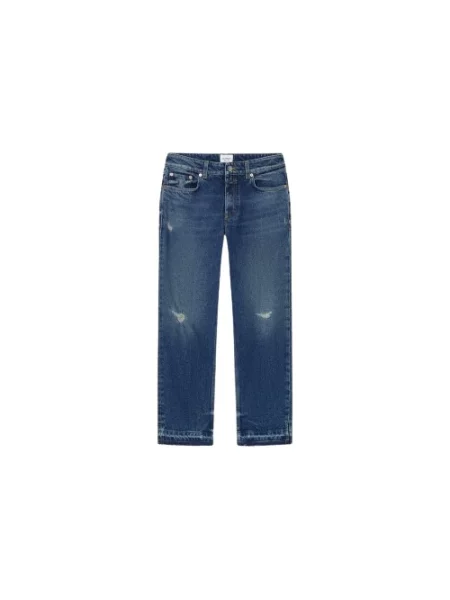 Jeansy straight leg Closed niebieskie