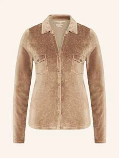 Majestic Filatures Koszula Z Materiału Frotte braun