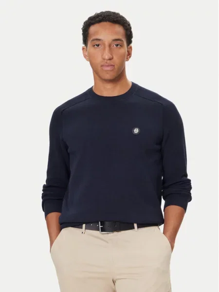 BOSS Pulover C-Illian Mornarsko modra