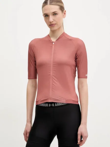 Вело тениска POC Pristine бежово