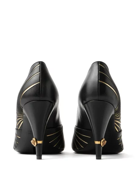 Pantofi cu toc Versace negru