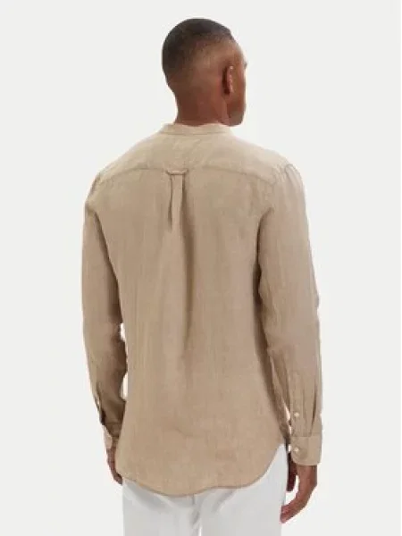 Tommy Hilfiger Srajca Temno bež