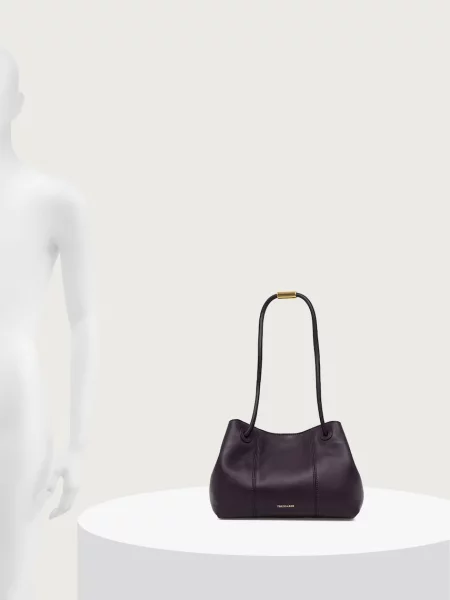 Кожаная сумка шоппер Trussardi