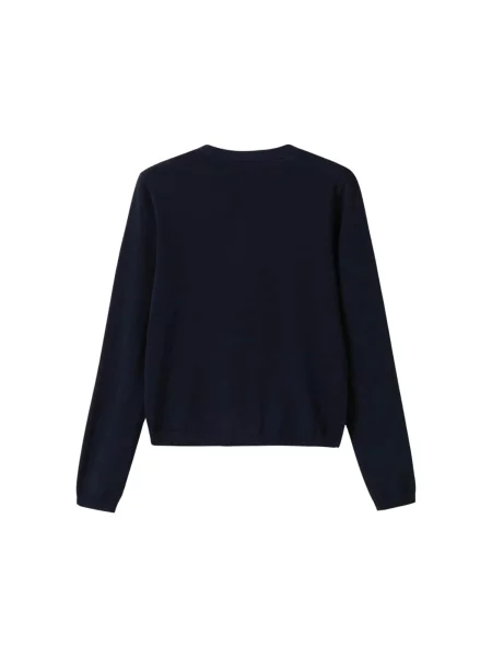 Noella Pulóver N-Marg Knit Cardigan tengerészkék