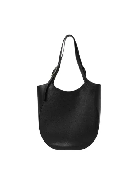 Torebka Longchamp skórzana czarna