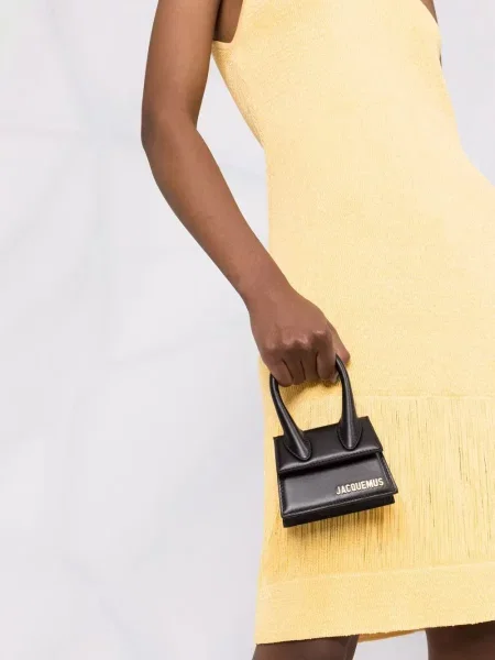 Mini kabelka Jacquemus černá