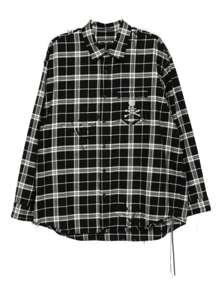 Риза Mastermind World бродирана черно