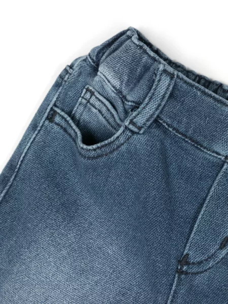 Jeansy dziecięce Emporio Armani niebieskie