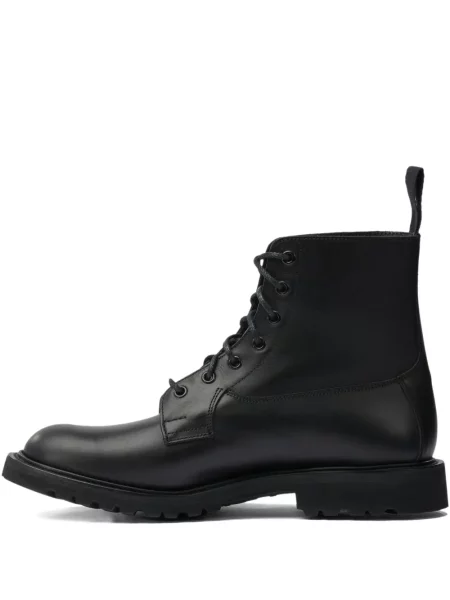Botine Tricker's din piele biker negru