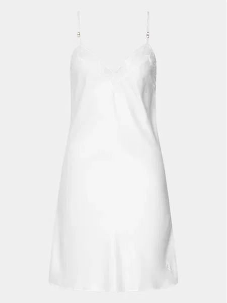 Chantelle Нощница Orchids Екрю бяло