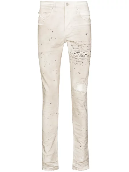 Skinny jeansy skinny Purple Brand fioletowe