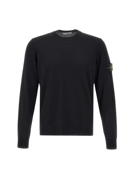 Sweter Stone Island z kamieniami czarny