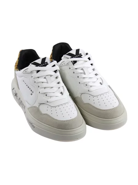 Sneakersy John Richmond zamszowe białe