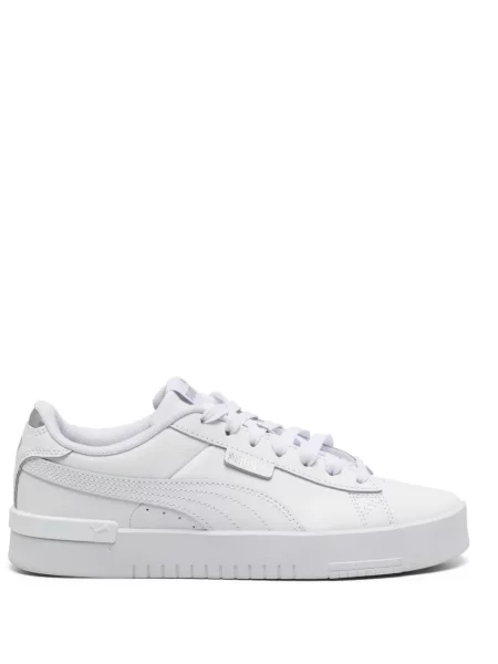 Sneakerși Puma din piele alb