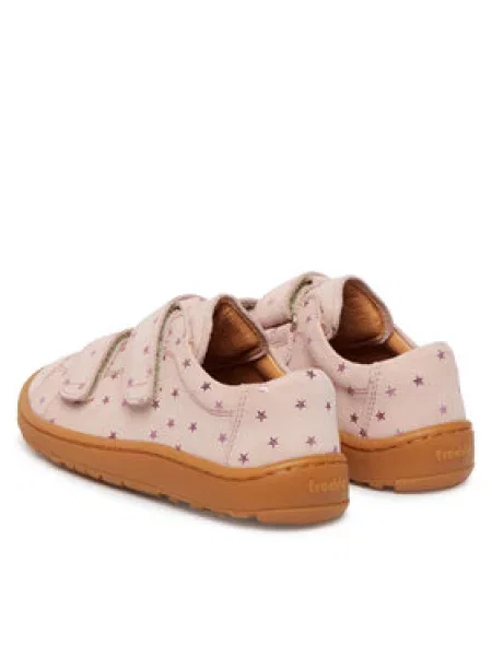 Poltopánky Froddo Barefoot Baze S ružová