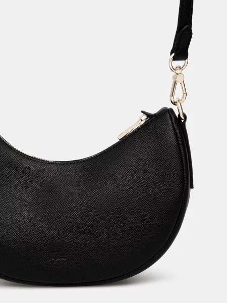 Geantă Lacoste din piele negru