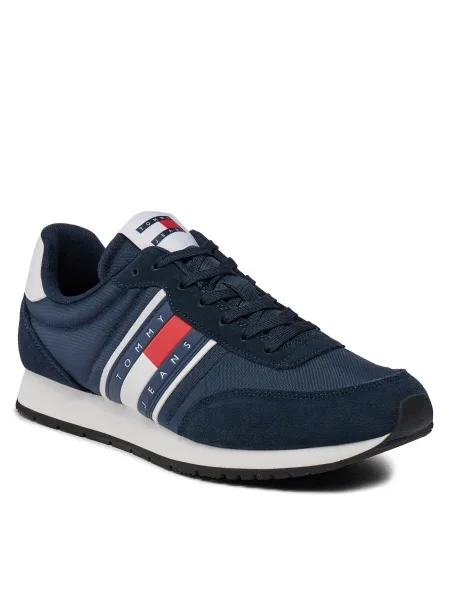 Casual félcipo Tommy Jeans kék