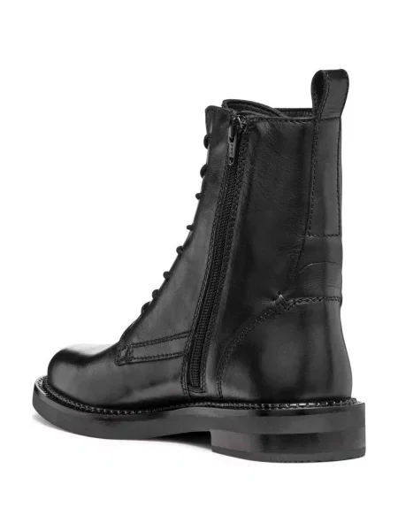 Botine Geox cu șireturi negru