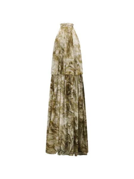 Rochie Oude Waag cu imagine verde