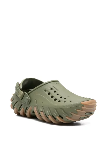 Papuci de casă Crocs cu bretele verde