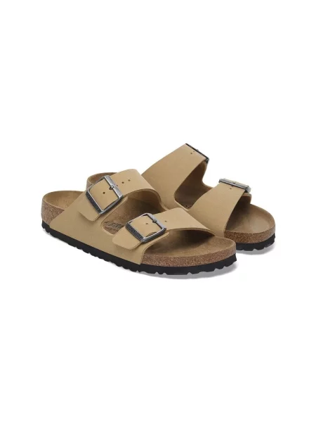 Pantofle Birkenstock béžové