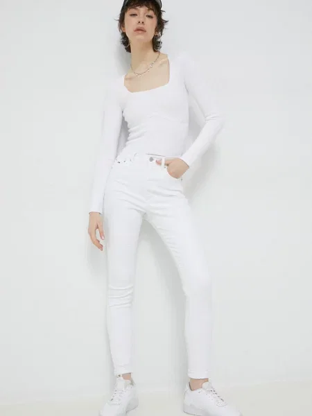 Pulover Abercrombie & Fitch bela