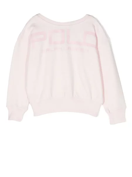 Bluza dziecięca Polo Ralph Lauren różowa